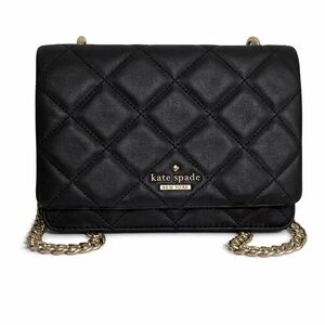 *SOLD* Kate Spade Black Quilted Crossbody Bag
